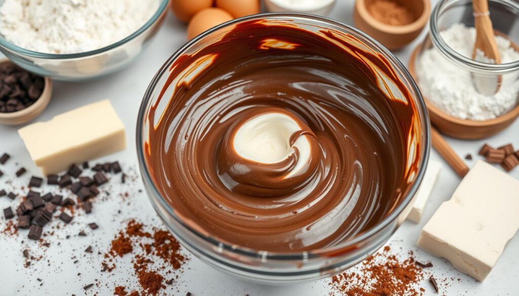 chocolate cream cheese blend