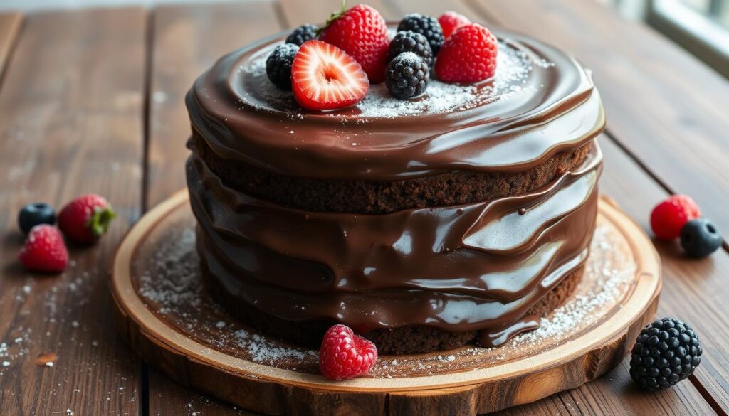 chocolate cream cheese dessert