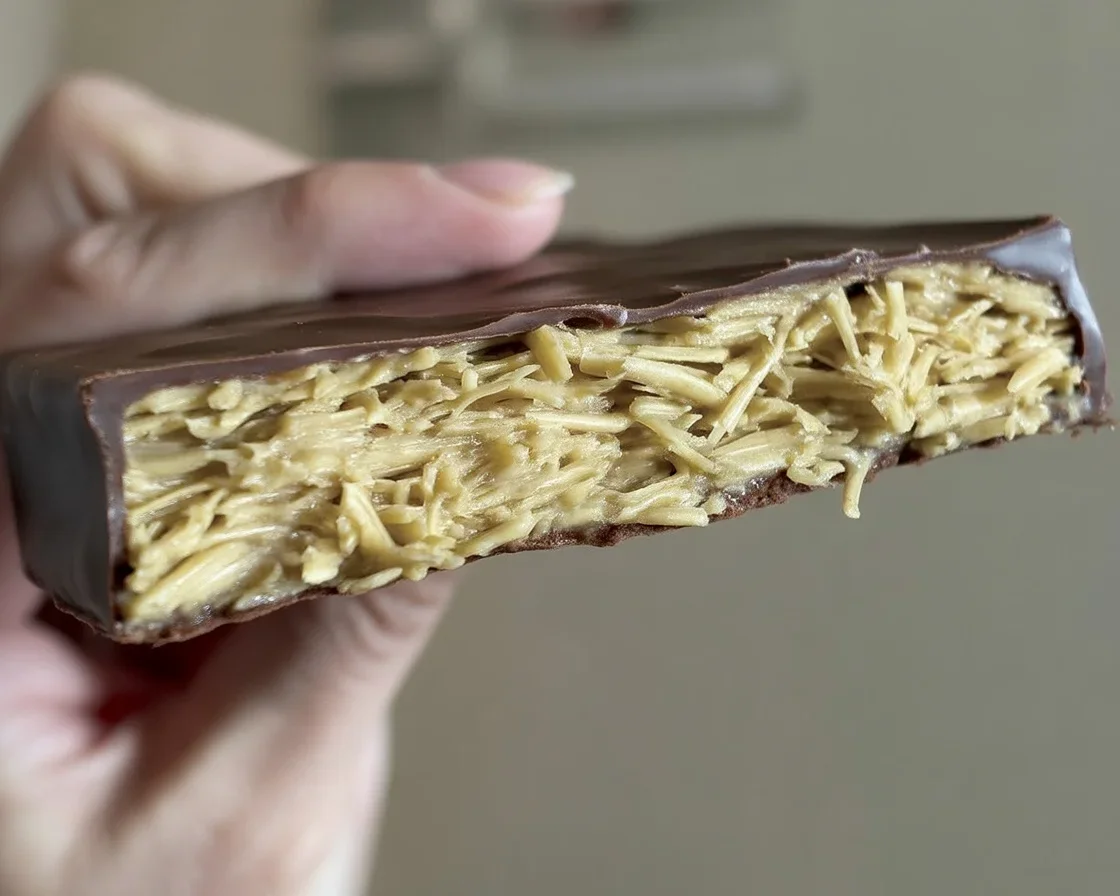 Dubai Pistachio Chocolate bar featuring creamy filling and crunchy knafeh.