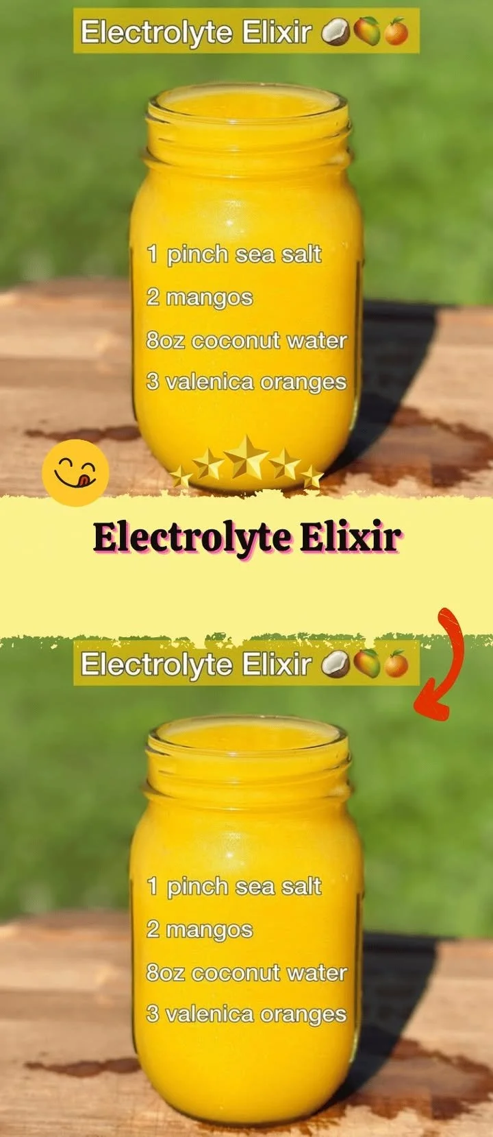 Electrolyte Elixir for hydration and replenishment during workouts