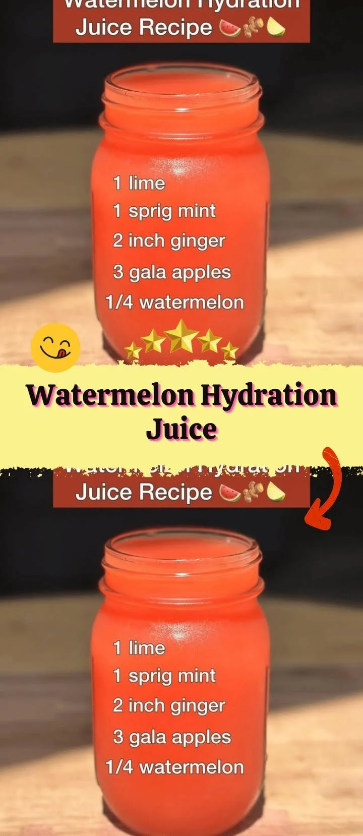 Fresh watermelon hydration juice served in a glass with ice and mint leaves